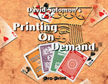 Printing on Demand DVD